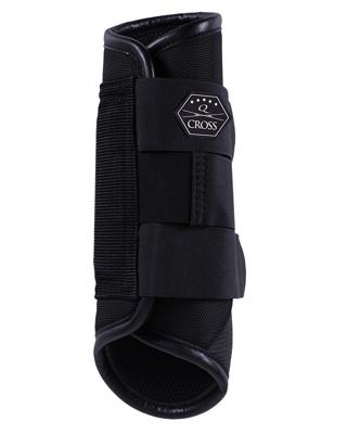 QHP QCross Kevlar A eventing beschermers zwart maat:m