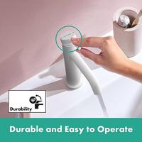 Hansgrohe Tecturis S ééngreeps wastafelkraan 110 zonder waste, mat wit - thumbnail