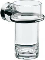 Emco Rondo 2 glashouder met glas chroom 452000100 - thumbnail