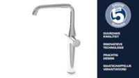 GROHE Essence New Wastafelkraan Opbouw - uitloop 17.9cm - XL-size hoge draaibare uitloop - EcoJoy - brushed cool sunrise 32901gn1 - thumbnail