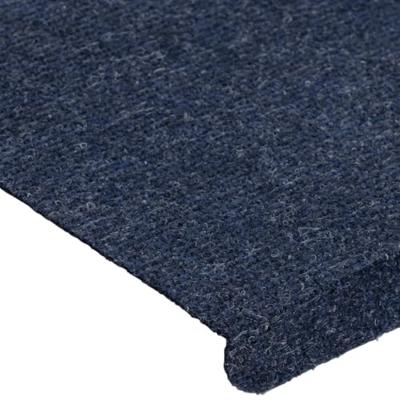 Trapmatten zelfklevend 15 st 65x28 cm blauw