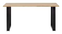 WOOOD Eettafel 'Tablo' met U-poot, 160 x 90cm - thumbnail