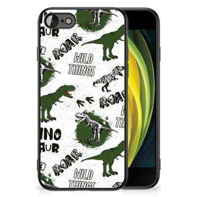 Dierenprint Telefoonhoesje voor iPhone SE 2022 | SE 2020 | 7/8 Dinosaurus