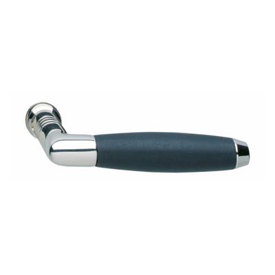Intersteel Gatdeel Deurkruk Ton 400 chroom/ebbenhout