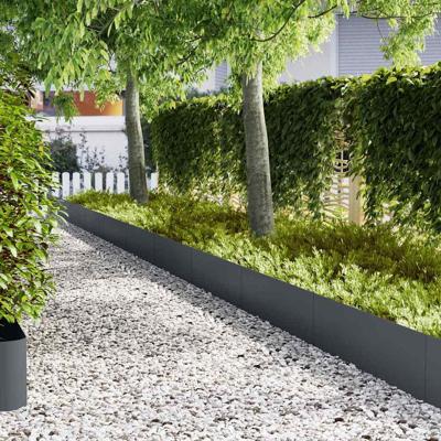 Tuinrand 50 pcs Antraciet 100 x 0.05 x 20 cm Koudgewalst staal