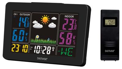 Enzo WS-540 Black | Weerstation | alarmfunctie | kleurenscherm | Zwart - 8150220 Enzo WS-540 Black | Weerstation | alarmfunctie | kleurenscherm | Zwart - 8150220