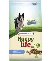 Happy Life Adult met zalm hondenvoer 15 kg - thumbnail