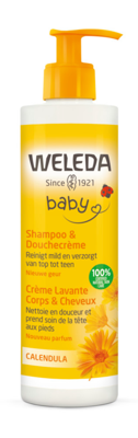Weleda Baby Calendula Shampoo & Douchecrème Weleda Baby Calendula Shampoo & Douchecrème