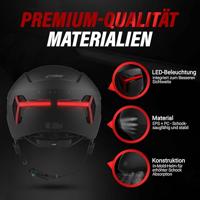 CRNK helm genetic alpha zwart m 52-56cm - thumbnail