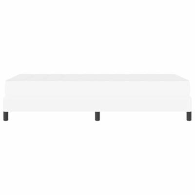 Bedframe met matras Puur Wit 80 x 200 cm Stof