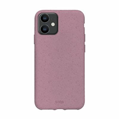 SBS Beschermhoes voor iPhone 12/12 Pro, zacht, milieuvriendelijk, 100% biologisch en composteerbaar, in kunststof verpakking