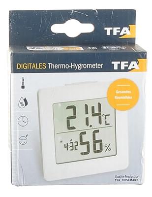 TFA Dostmann 30.5033.02 30.5033.02 Thermo- en hygrometer Wit