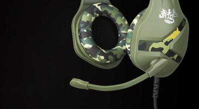 Hoofdtelefoon met microfoon KONIX KX MY UNIV NEMESIS CAMO Zwart Multicolour