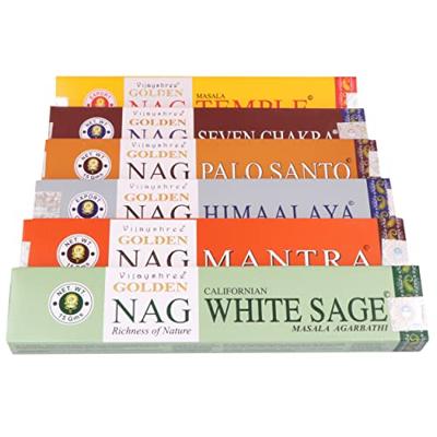Vijayshree Golden Nag Cinnamon Wierook Stokjes