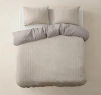 Sleeptime Flanel Art Beige 240 x 220 cm - thumbnail