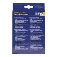 TFA Dostmann KlimaLogg Pro Luchtvochtigheidsmeter (hygrometer) 1 % Hrel 99 % Hrel Datalogger en radio-USB-interface, Dauwpunt/schimmel waarschuwingsweergave - thumbnail