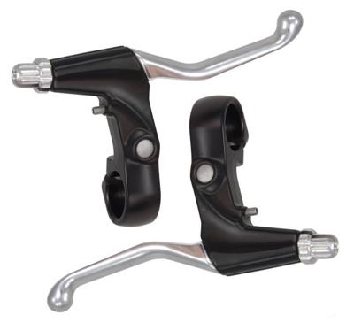 Saccon Remgreepset 3 vinger - zilver/zwart