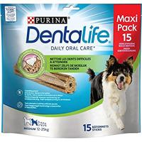 Purina DentaLife Daily Oral Care Medium hondensnack (maxipack) 10 x 15 sticks - thumbnail
