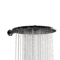 Salenzi Regendouchekop Marble 30 cm Black Marble - thumbnail