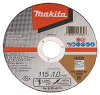 Makita Accessoires Doorslijpschijf RVS 115 x 22,23 x 1,0mm - E-03034-12 - thumbnail