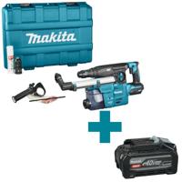 Makita HR009GZ02 Accu Combihamer | 40 V Max | SDS-PLUS | Excl. accu's en lader | In kunststof koffer - HR009GZ02 - thumbnail