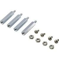 Renkforce Bevestingingsset Geschikt voor serie: Raspberry Pi® Zilver