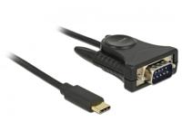 Delock USB 2.0 Adapter [1x USB-C stekker - 1x RS232-stekker] 62964 1.8 m - thumbnail