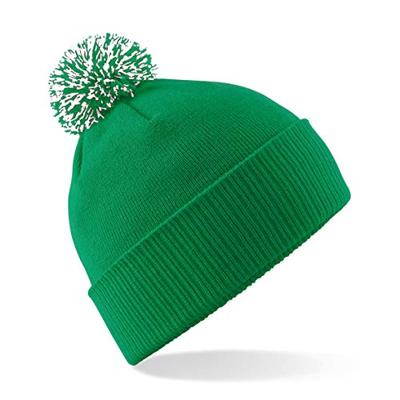 Beechfield CB450 Snowstar® Beanie - Kelly Green/White - One Size
