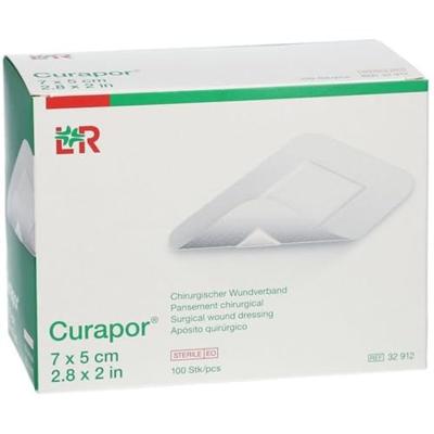 Curapor Verb Chirurg. Steriel 7cmx 5cm 100 32912