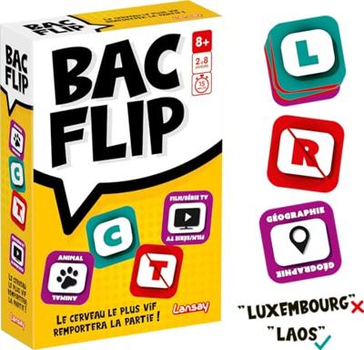 Bordspel - LANSAT - BAC FLIP - Vanaf 8 jaar