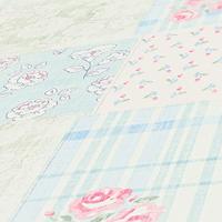 AS Creation Maison Charme - Blauw - Patchwork - 390661 - thumbnail
