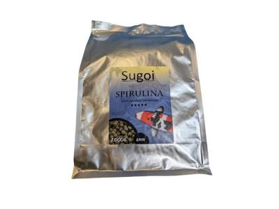 Spirulina 1000 gram 6 mm M visvoer Sugoi Suren Collection - Suren collection
