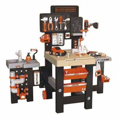 Smoby Black + Decker Mega Center speelgoed werkbank