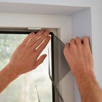 tesa COMFORT 55667-00500-00 Vliegenhor (b x h) 1000 mm x 1000 mm Antraciet 2 stuk(s) - thumbnail