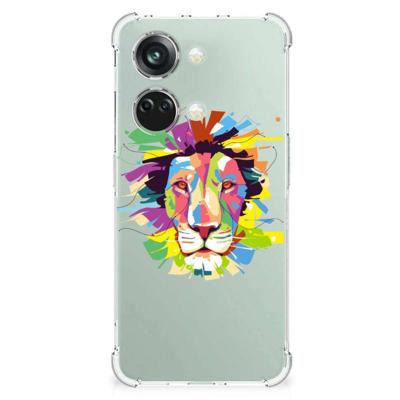 OnePlus Nord 3 Stevig | Bumper Hoesje | Lion Color OnePlus Nord 3 Stevig | Bumper Hoesje | Lion Color