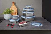 Emsa N1150500 Clip & Close Vershoudbakje 1.2L RVS - thumbnail