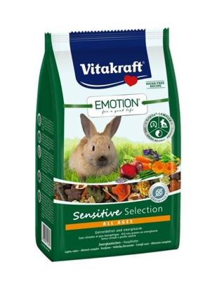 VITAKRAFT EMOTION Sensitive droogvoer voor konijnen - 600 g