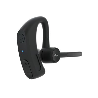 Jabra Perform 45 mono Bluetooth headset met oorhaak - geavanceerde ultra-noise-cancelling microfoon, Push-To-Talk functionaliteit, Face2Face-modus en discreet ontwerp - zwart