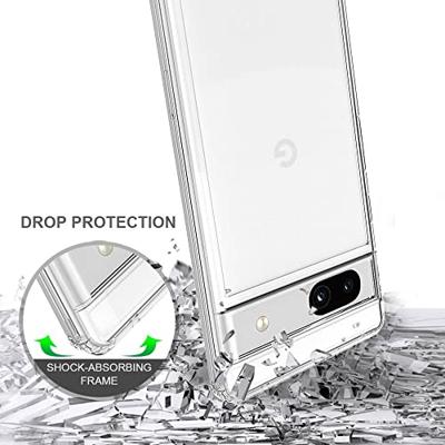 JT Berlin Pankow Backcover Google Pixel 7a Transparant Inductieve lading, Stootbestendig
