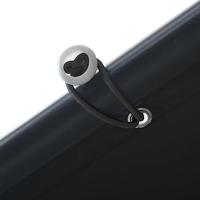 VidaXL Tuinpaviljoen 3x3 m staal en stof antracietkleurig - thumbnail