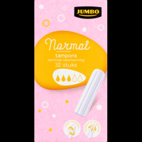 Jumbo Normal Tampons 32 Stuks - thumbnail