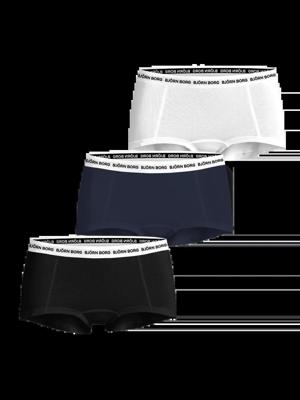 Bjorn Borg 3-pack dames boxershort- Logo shorts - Dames katoenen onderbroeken - Boxershorts dames -