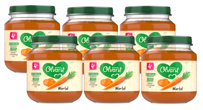 Olvarit Wortel 4M75 125 Gram Olvarit Wortel 4M75 125 Gram