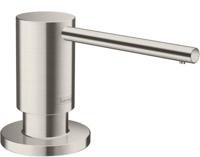 Hansgrohe A41 zeepdispenser 1-gats 500ml onderbouw RVS look 40438800 - thumbnail