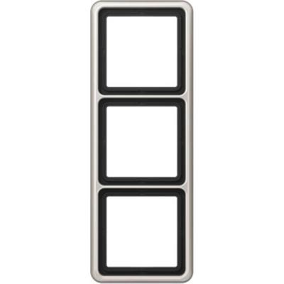 Jung CD583PT Afdekking Frame 3-voudig Platina 1 stuk(s)