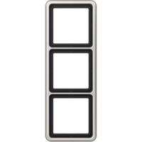 Jung CD583PT Afdekking Frame 3-voudig Platina 1 stuk(s) - thumbnail