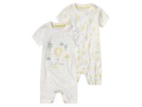 lupilu 2 baby pyjama's (Wit, 80) - thumbnail