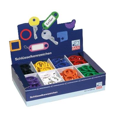 Basi 8580-9000 Sleutelclip 8-kleurig 1 set(s)