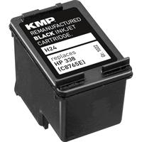 KMP Inktcartridge vervangt HP 338, C8765EE Compatibel Zwart H24 1022,4338 - thumbnail