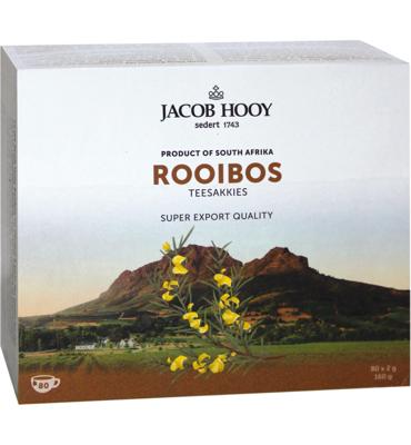 Jacob Hooy Rooibos Theezakjes 80st